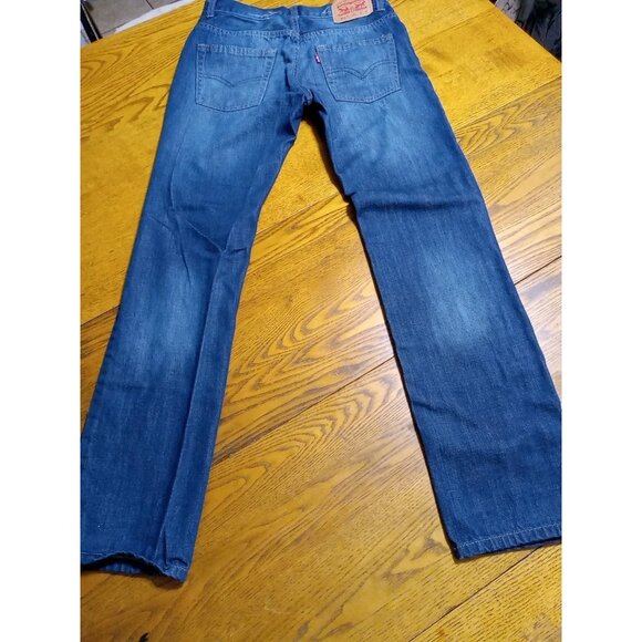LEVI STRAUSS 511 Jeans Womens 14 27 X 27 BLUE Preowned Used Summer - Picture 10 of 12